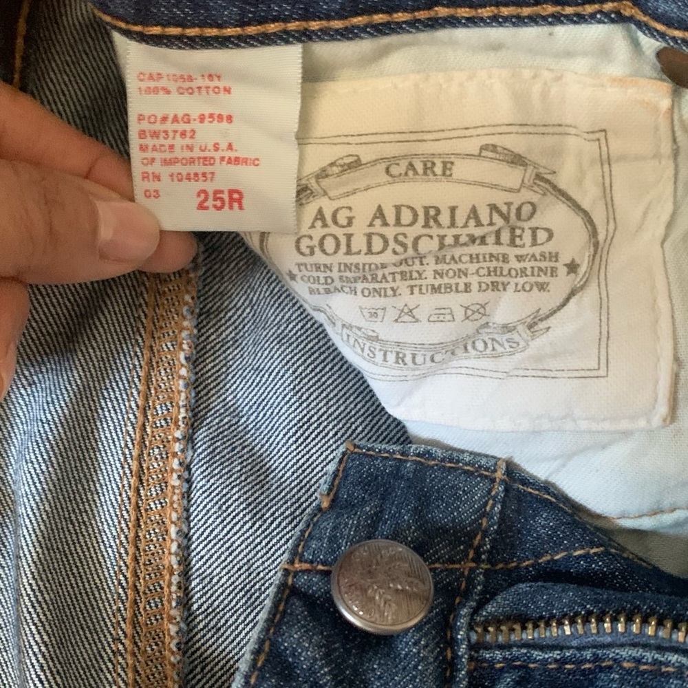 Ag Adriano Goldschmied skinny straight leg Denim Jeans - Picture 6 of 6